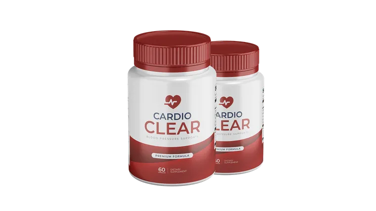 CardioClear — formule cardiovasculaire naturelle, approvisionnement de 2 bouteilles